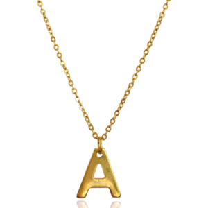 Gold Initial Necklace