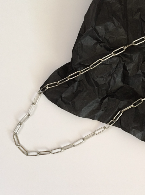 Paperclip Chain | Silver