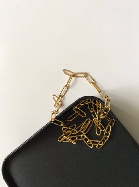 Paperclip Chain | Gold
