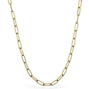 Paperclip Chain | Gold