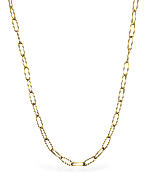 Paperclip Chain | Gold