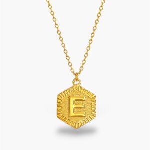 Vintage Initial Necklace