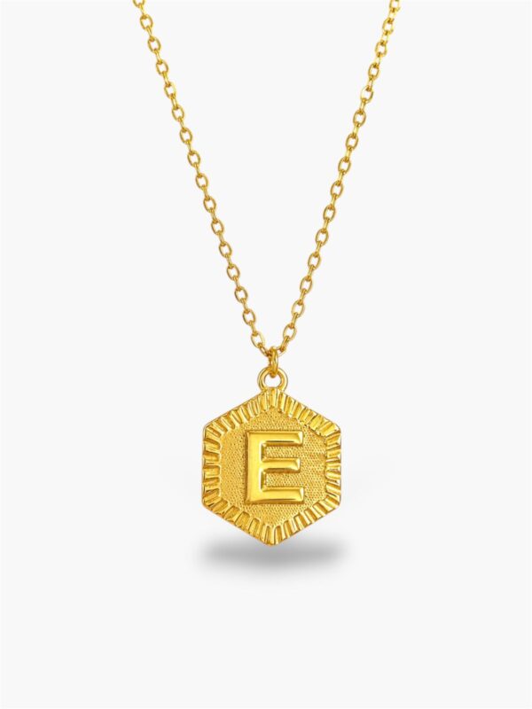 Vintage Initial Necklace