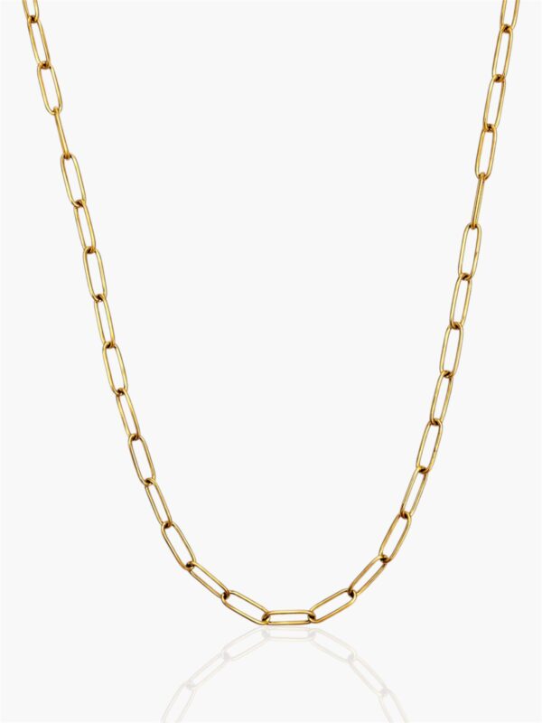 Paperclip Chain | Gold